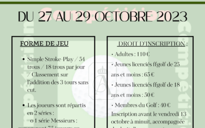 GP 2023 – GOLF D’ALBRET
