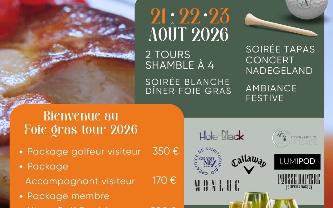 Foie Gras Tour du 21 au 23 Août 26
